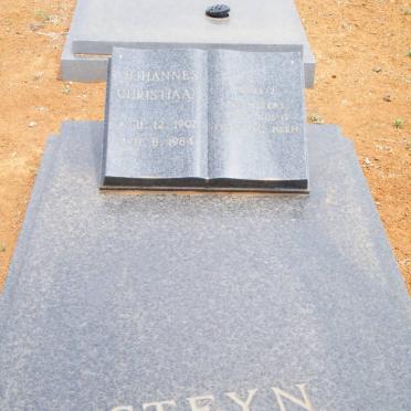 STEYN Johannes Christiaan 1907-1984