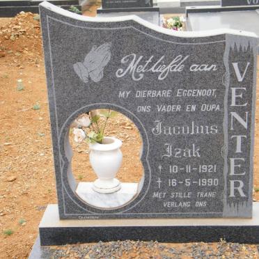 VENTER Jacobus Izak 1921-1990