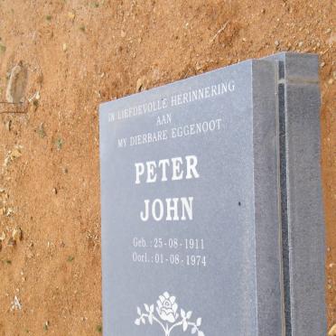 ? Peter John 1911-1974