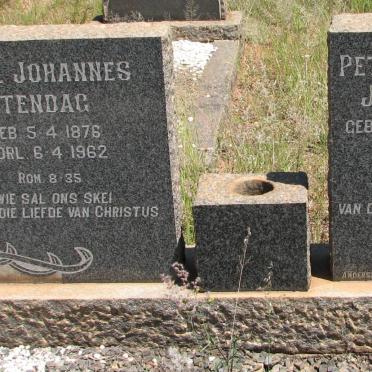 BUITENDAG Sarel Johannes 1876-1962 &amp; Petronella Dorethea Johanna WOLMARANS 1881-1966 