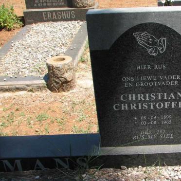 MANS Christian Christoffel 1899-1965