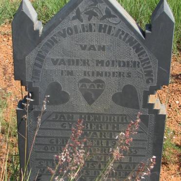 SWART Jan Hendrik Gysberth 1934-1935