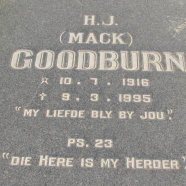 GOODBURN H.J. 1916-1995