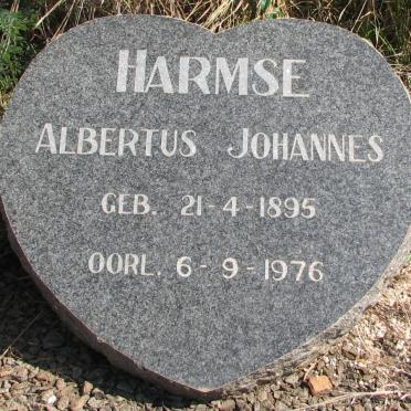 HARMSE Albertus Johannes 1895-1976