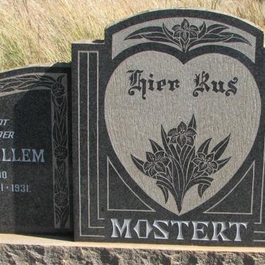 MOSTERT Johan Willem 1890-1931 &amp; Anna Petronella Susanna 1896-1970