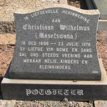 POTGIETER Christiaan Wilhelmus 1896-1978