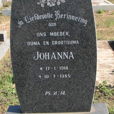 PELSER Johanna 1914-1985