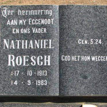ROESCH Nathaniel 1913-1983