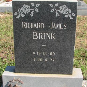 BRINK Richard James 1909-1977