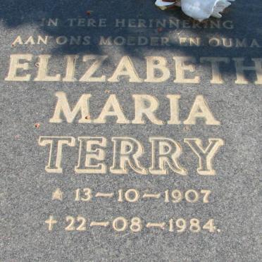 TERRY Elizabeth Maria 1907-1984