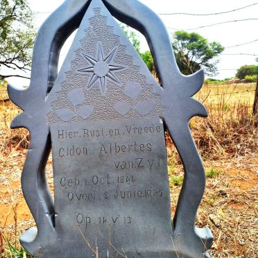 ZYL Gidon Albertes, van 1846-1925