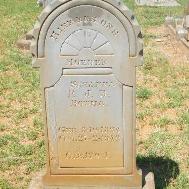 BOTHA Susanna R.J.B. 1894-1942