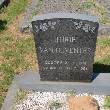 DEVENTER Jurie, van 1914-1986