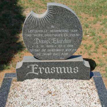 ERASMUS Daniel Elardus 1899-1988