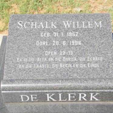 KLERK Schalk Willem, de 1962-1996