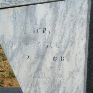 NIEKERK Carel Reynhardt, van 1938-1990 