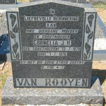 ROOYEN Cornelia J.H., van nee OOSTHUIZEN 1879-1976