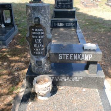 STEENKAMP Arie Willem 1919-1972