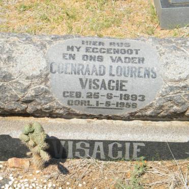 VISAGIE Coenraad Lourens 1893-1959