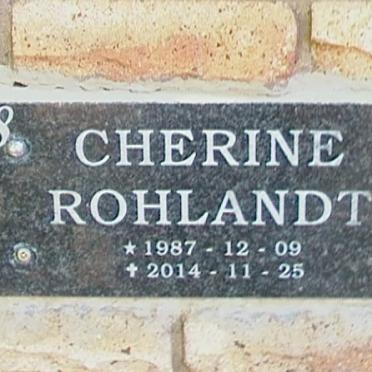 ROHLANDT Cherine 1987-2014