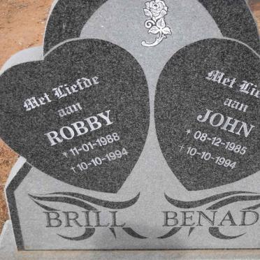 BRILL Robby 1988-1994 :: BENADE John 1985-1994