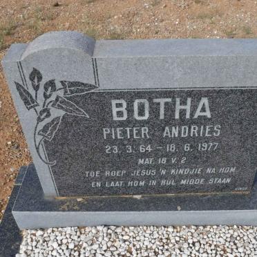 BOTHA Pieter Andries 1964-1977