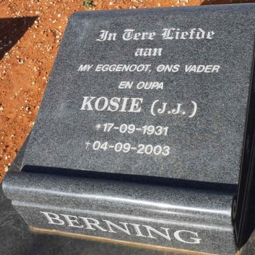 BERNING J.J. 1931-2003