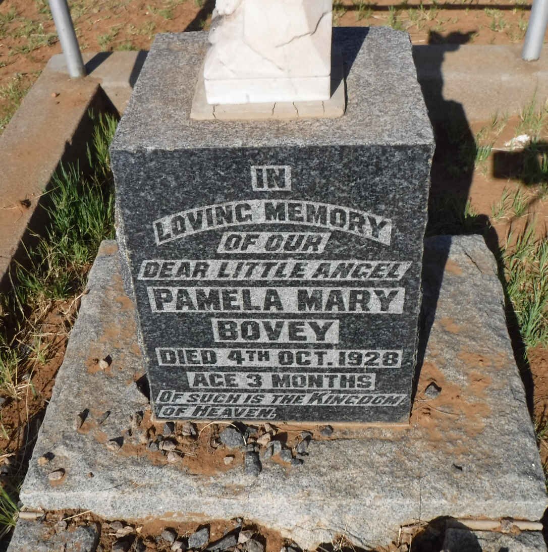 BOVEY Pamela Mary 1928-1928