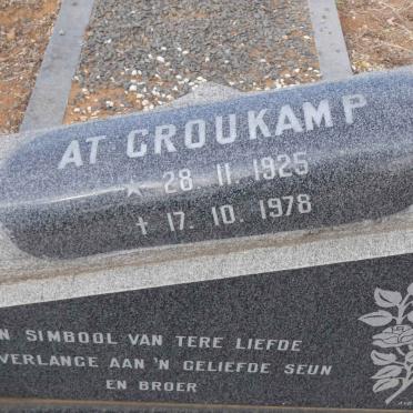 CROUKAMP At 1925-1978