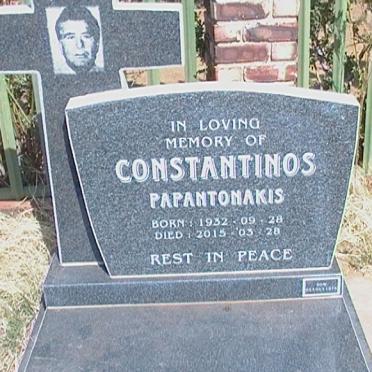 CONSTANTINOS Papantonakis 1932-2015