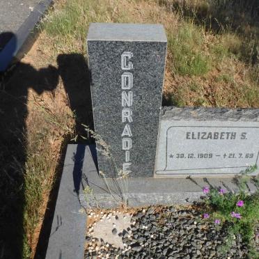 CONRADIE Elizabeth S. 1909-1969