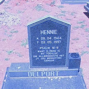 DELPORT Hennie 1944-1997