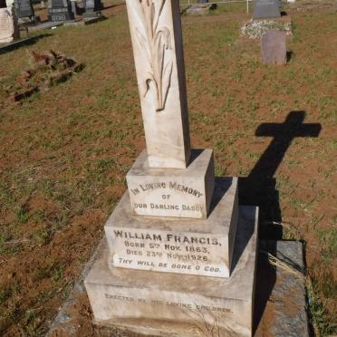 FRANCIS William 1863-1926