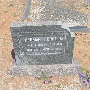 FERREIRA Herman 1892-19??