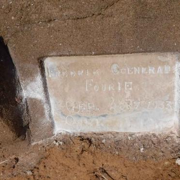 FOURIE Fredrik Coenerad 1933-