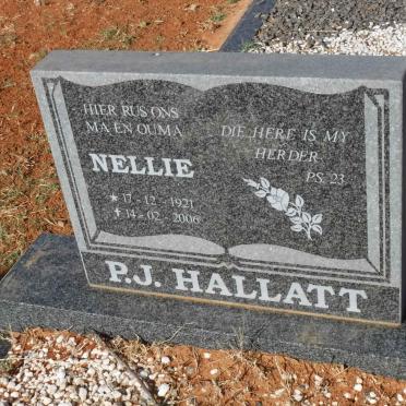 HALLATT P.J. 1921-2006