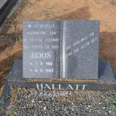 HALLATT Koos 1912-1983