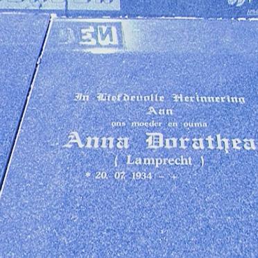 HEERDEN Philip, van 1930-2000 &amp; Anna Dorathea LAMPRECHT 1934-