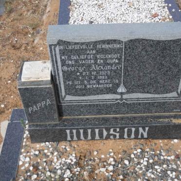 HUDSON George Alexander 1923-1983