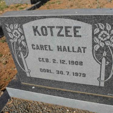 KOTZEE Carel Hallat 1908-1979