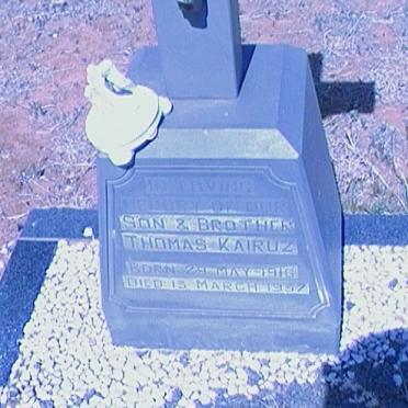 KAIRUZ Thomas 1916-19?7