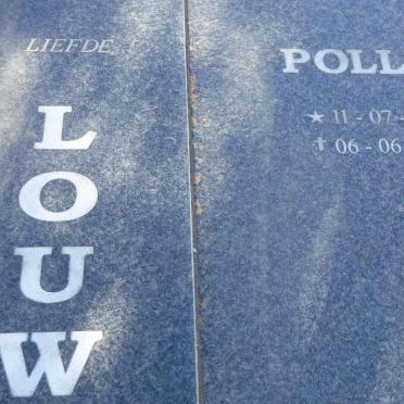 LOUW Eddie 1919-2003 &amp; Pollie 1922-2010