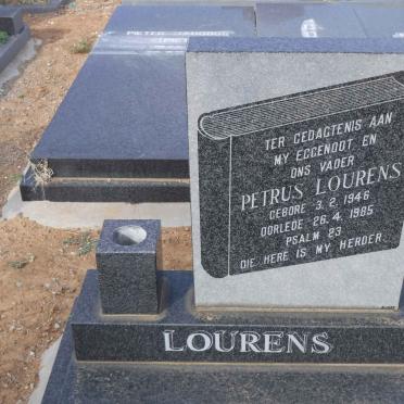 LOURENS Petrus 1946-1985
