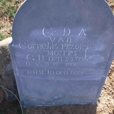 MORRIES Cornelis Frazoies 1906-1906