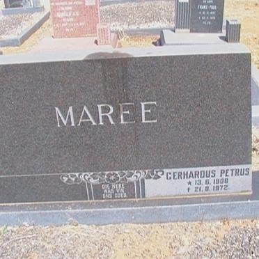 MAREE Gerhardus Petrus 190?-1972