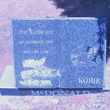 McDONALD Mac 1918-1999
