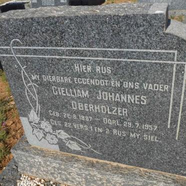 OBERHOLZER Gielliam Johannes 1887-1957