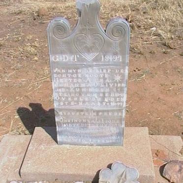 OLIVIER Hester Anna Johanna nee KUHN 1848-1897