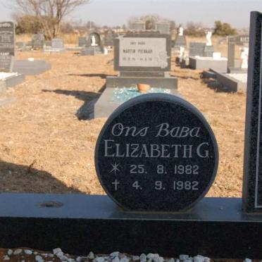 PIETERS Elizabeth G. 1982-1982