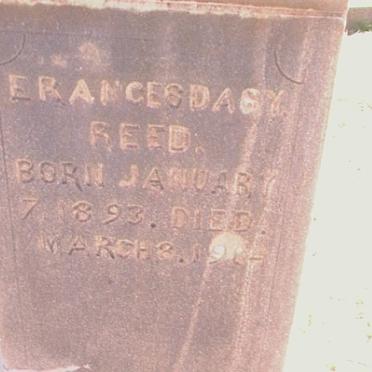 REED Frances Da?y 1893-19?4